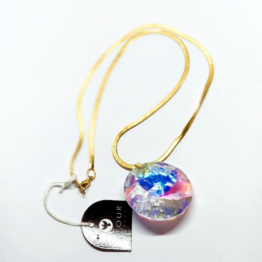 crystal jewellery:Crystal necklace-TopQuality#J601